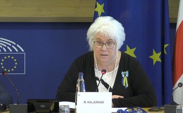 ევროპარლამენტარები, ევროკავშირის სხვა ინსტიტუტების წარმომადგენლები დაიღალნენ მმართველი პარტიის წევრების განცხადებებიით, რომ ჩვენ ვცდილობთ, ჩავითრიოთ საქართველო მეორე ფრონტის გახსნაში, ეს კრემლის პროპაგანდის ნაწილია - მარინა კალიურანდი