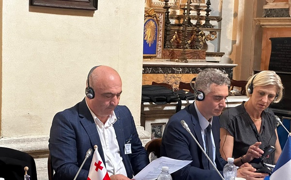 ნოტარიუსთა პალატის გამგეობის თავმჯდომარემ სისტემაში დანერგილი სიახლეები ნოტარიუსთა საერთაშორისო კავშირის ევროპის საქმეთა კომისიის სხდომაზე წარადგინა