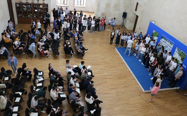 ჯაბა სამუშიამ უნივერსიტეტის წარმატებული გუნდები და მათი გულშემატკივრები დააჯილდოვა