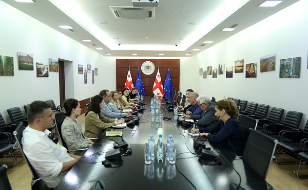 სოლომონ პავლიაშვილმა და USAID-ის  წარმომადგენლებმა მყარი ნარჩენების მართვის სისტემებზე თანამშრომლობის საკითხები განიხილეს