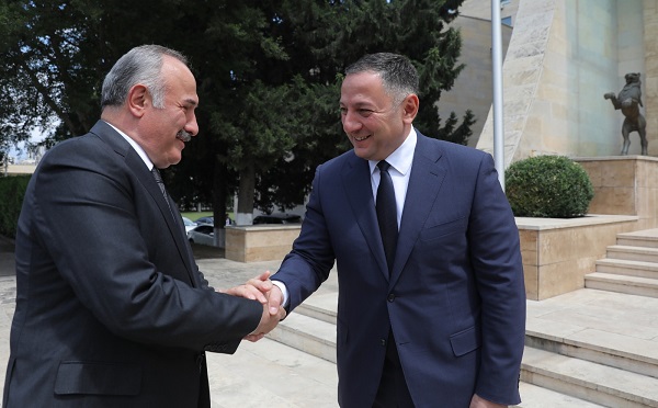 ვახტანგ გომელაური თურქეთის რესპუბლიკის ეროვნული უსაფრთხოების საბჭოს გენერალურ მდივანს, გუბერნატორს შეხვდა