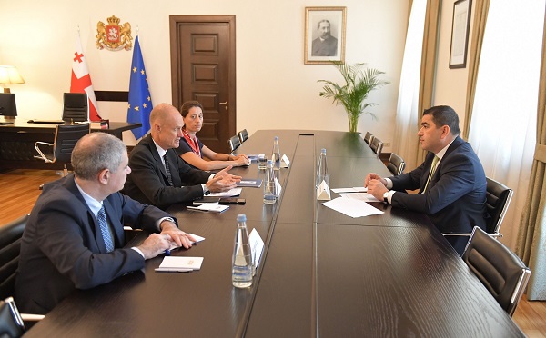 შალვა პაპუაშვილი UNDP-ის მუდმივ წარმომადგენელს საქართველოში ნიკ ბერესფორდს შეხვდა