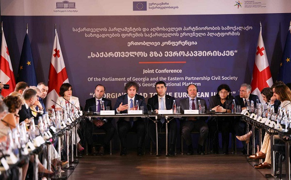 დღეს ტარდება კონფერენცია, რომელიც  საქართველოს ევროპულ ინტეგრაციას ეძღვნება, ჩვენ დიდი ხანია სამოქალაქო საზოგადოებასთან ერთად მსგავსი ღონისძიება არ გვქონია და ბოლო წელმა გვაჩვენა, რომ ასეთი ღონისძიებები მნიშვნელოვანია - შალვა პაპუაშვილი