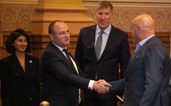 ქართველი დეპუტატები ჯორჯიის შტატის კანონმდებლებს შეხვდნენ