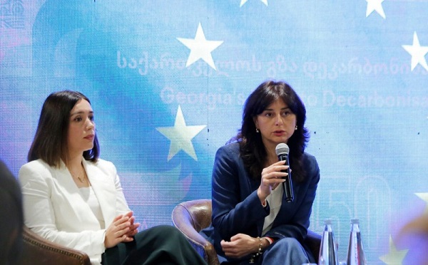 მაია ბითაძე საქართველოს პირველი გრძელვადიანი დაბალემისიიანი განვითარების სტრატეგიის საჯარო წარდგენას დაესწრო