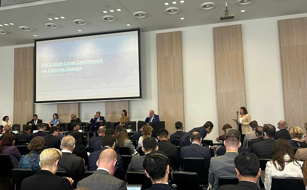 ნინო თანდილაშვილმა კლიმატის გლობალური ცვლილების და გამოწვევების საკითხებზე ევროპის უსაფრთხოებისა და თანამშრომლობის ორგანიზაციის კონფერენციაში მიიღო მონაწილეობა