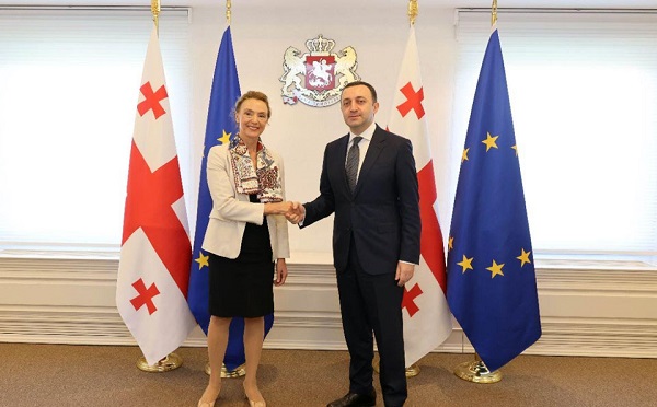 ირაკლი ღარიბაშვილი ევროპის საბჭოს გენერალურ მდივანს შეხვდა