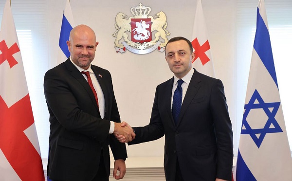 ირაკლი ღარიბაშვილი ისრაელის ქნესეთის სპიკერს შეხვდა