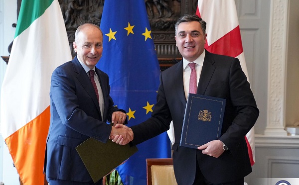 ირლანდია საქართველოს ევროკავშირში გაწევრიანების მტკიცე მხარდამჭერია - ირლანდიის საგარეო საქმეთა მინისტრი