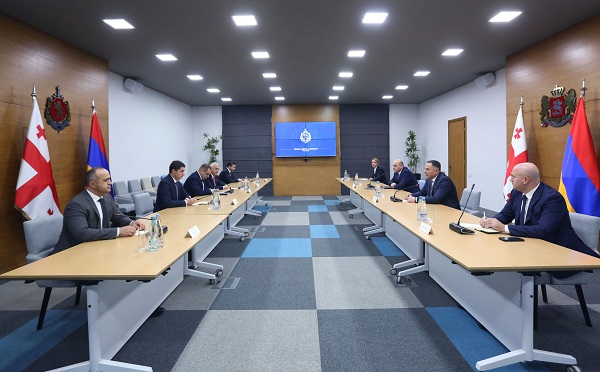 ვახტანგ გომელაურმა სომხეთის რესპუბლიკის საგამოძიებო კომიტეტის თავმჯდომარესთან შეხვედრა გამართა
