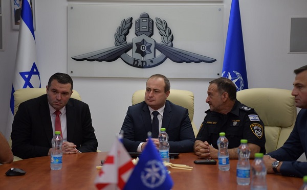 საქართველოს შინაგან საქმეთა სამინისტროს დელეგაცია ისრაელის ეროვნულ პოლიციას ოფიციალური ვიზიტით სტუმრობს
