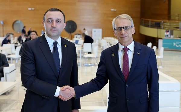 ირაკლი ღარიბაშვილი ბულგარეთის რესპუბლიკის პრემიერ-მინისტრს ნიკოლაი დენკოვის შეხვდა