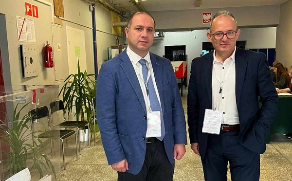 გივი მიქანაძე ვარშავაში საპარლამენტო არჩევნების და რეფერენდუმის მონიტორინგს ახორციელებს