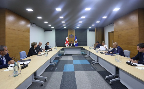ვახტანგ გომელაურმა სხვადასხვა დეპარტამენტის დირექტორებთან თათბირი გამართა