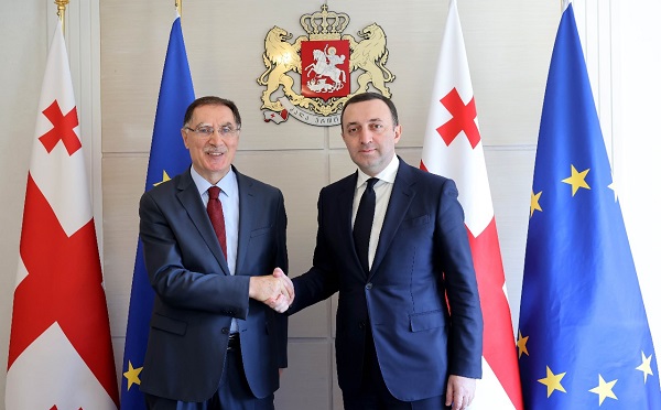 ირაკლი ღარიბაშვილი თურქეთის მთავარ ომბუდსმენს შეხვდა