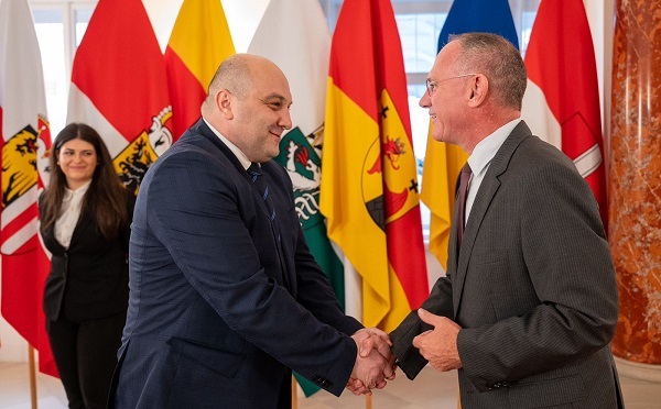 შინაგან საქმეთა მინისტრის მოადგილე ავსტრიის რესპუბლიკის შინაგან საქმეთა ფედერალურ მინისტრს შეხვდა