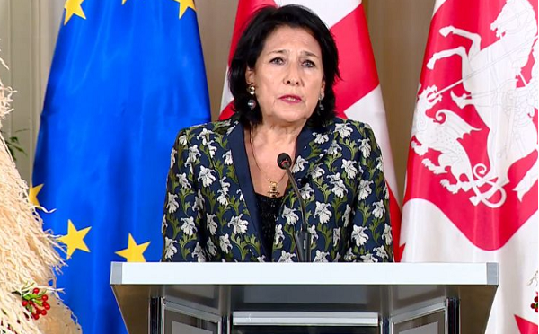 ნებისმიერი უკუსვლა და ერთი ნაბიჯი უკან, არის ერთი ნაბიჯი წინ რუსეთისთვის - სალომე ზურაბიშვილი