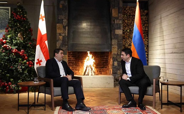 შალვა პაპუაშვილი არაოფიციალური ვიზიტით სომხეთის რესპუბლიკას ეწვია