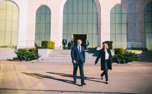 საქართველოში გერმანიის შინაგან საქმეთა ფედერალური მინისტრის  ოფიციალური ვიზიტი დასრულდა