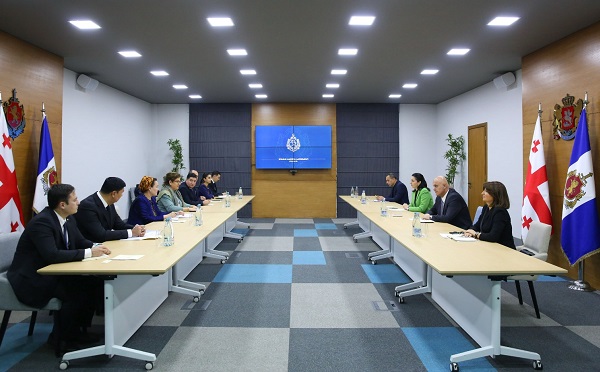 შინაგან საქმეთა სამინისტროს თურქმენეთის დელეგაცია ესტუმრა