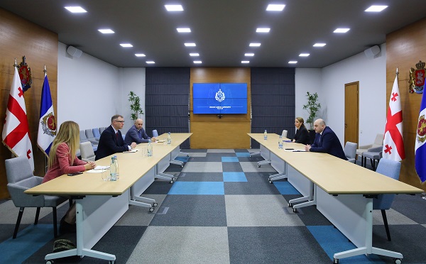 შს მინისტრის მოადგილე აშშ-ის თავდაცვის საფრთხის შემცირების სააგენტოს რეგიონული ოფისის ხელმძღვანელს შეხვდა
