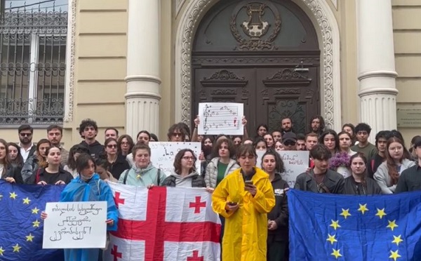 ვეთიშებით სასწავლო პროცესს და ვუერთდებით გაფიცვას - კონსერვატორიის სტუდენტები