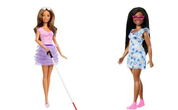 კომპანია Mattel-მა უსინათლო და დაუნის სინდრომის მქონე ბარბის თოჯინები გამოუშვა