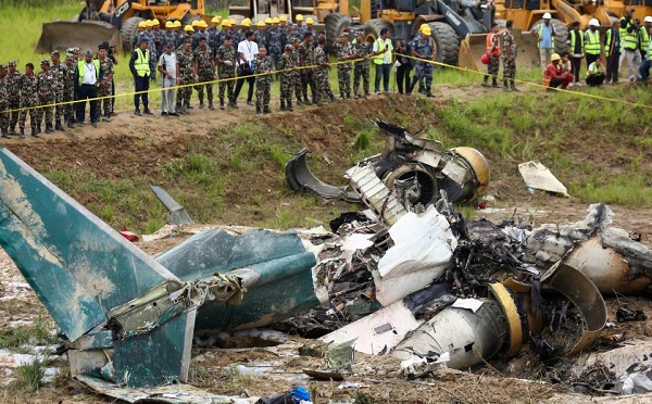 ნეპალში თვითმფრინავი ჩამოვარდა, დაიღუპა 18 ადამიანი