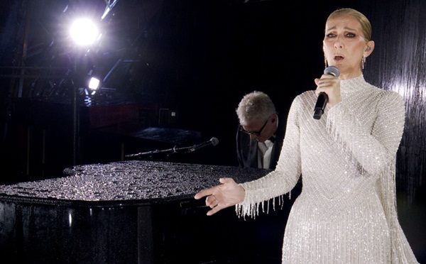 სელინ დიონმა პარიზის ოლიმპიადის გახსნის ცერემონიაზე იმღერა | ვიდეო