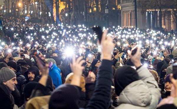 22 დეკემბერს დაგეგმილი აქციებისა და მსვლელობების გრაფიკი