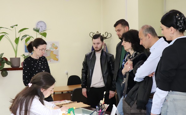 სტუდენტები ეროვნული არქივის საქმიანობს გაეცნენ