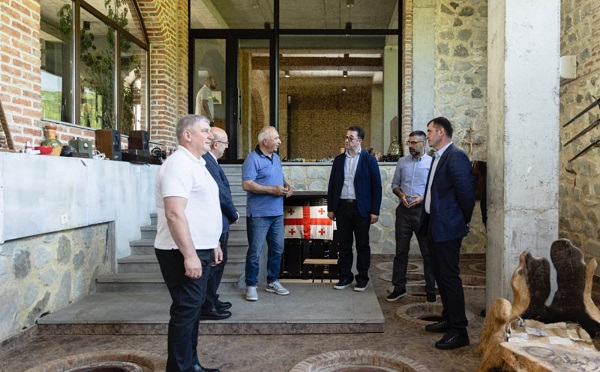 დავით სონღულაშვილმა „ბაბანეურის მარანი“ დაათვალიერა