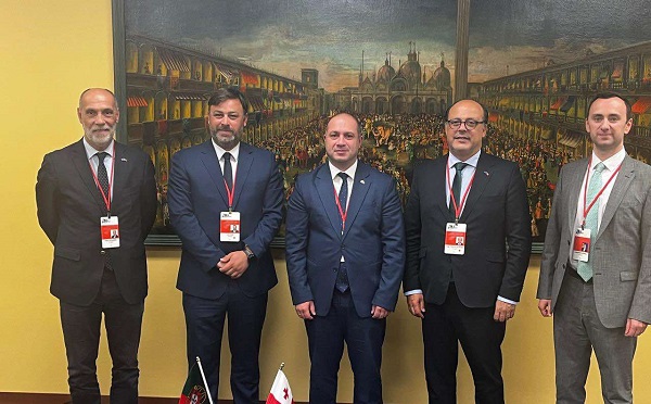 საქართველოს პარლამენტის დელეგაცია პორტუგალიის საპარლამენტო დელეგაციას შეხვდა