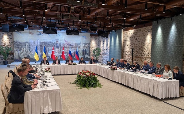 სტამბოლში უკრაინისა და რუსეთის დელეგაციებს შორის შეხვედრა დასრულდა
