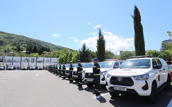 საგანგებო სიტუაციების მართვის სამსახურს მაღალი გამავლობის ავტოტექნიკა შეემატა