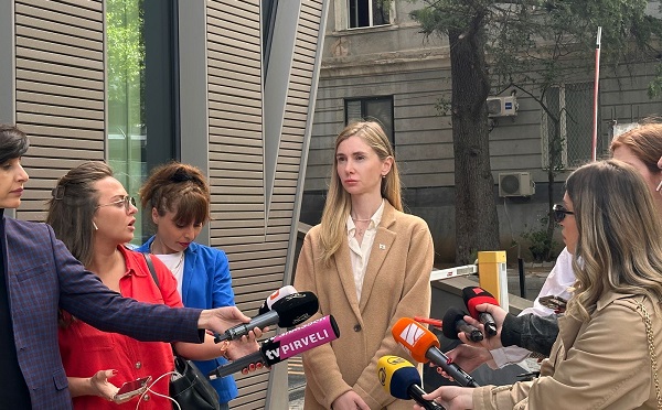 ევროკავშირის ელჩთან შეხვედრა შეეხებოდა ზურა ჯაფარიძის დაკავებას, პოლიტიკურ რეპრესიებს და სირიის ხელისუფლების მხრიდან ოკუპირებული ტერიტორიების აღიარების უკან წაღებას - თინა ბოკუჩავა
