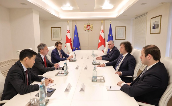 ირაკლი კობახიძე საერთაშორისო სავალუტო ფონდის მისიის ხელმძღვანელს და აღმასრულებელ დირექტორს შეხვდა