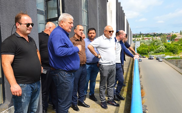 „საქართველოს მელიორაციის“ გენერალურმა დირექტორმა გიგლა თამაზაშვილმა იმერეთში სამელიორაციო ობიექტები დაათვალიერა
