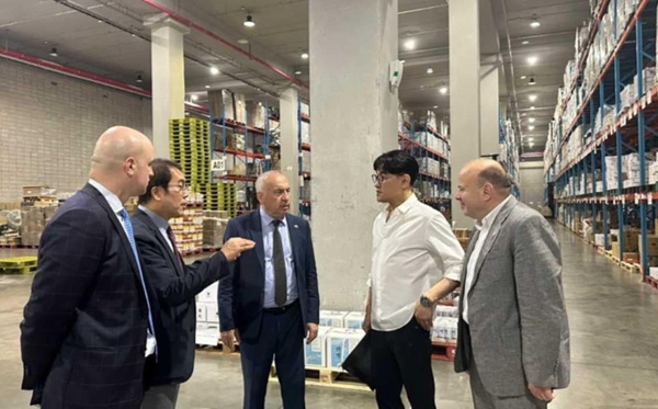 სოლომონ პავლიაშვილი კორეის რესპუბლიკის ერთ-ერთი უმსხვილესი ლოგისტიკური კომპანიის HERMES-LOGIX ხელმძღვანელს შეხვდა