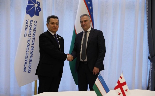 პაატა სალია უზბეკეთის დიგიტალიზაციისა და ტრანსფორმაციის მინისტრს შეხვდა