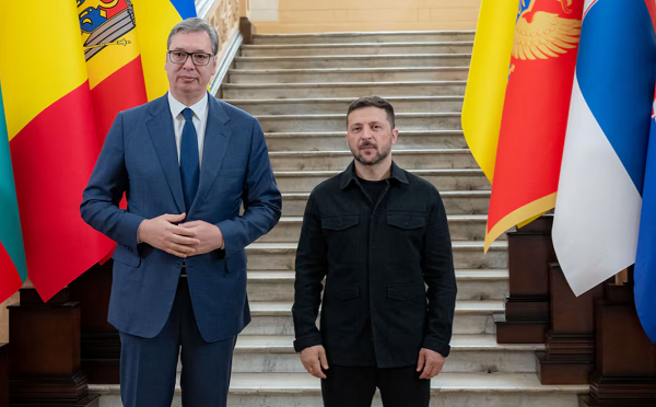ალექსანდრ ვუჩიჩმა ოდესის სამიტზე განაცხადა, რომ სერბეთი დაეხმარება უკრაინას აღდგენაში, თუმცა ერთობლივ დეკლარაციას ხელი არ მოაწერა