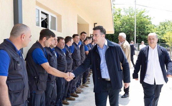 დავით სონღულაშვილი გარემოსდაცვითი ზედამხედველობის დეპარტამენტის დასავლეთის  რეგიონული სამმართველოს თანამშრომლებს შეხვდა
