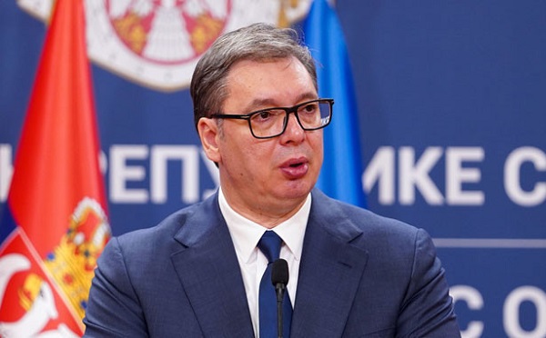 სერბეთის პრეზიდენტი ალექსანდრ ვუჩიჩი უკრაინაში გაემგზავრა