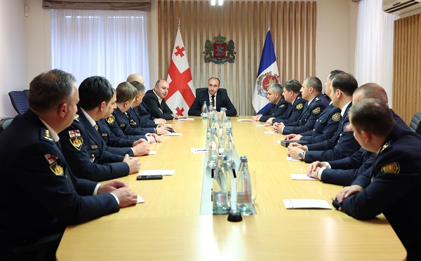 შინაგან საქმეთა მინისტრმა პოლიციის დეპარტამენტების ხელმძღვანელებთან შეხვედრა გამართა