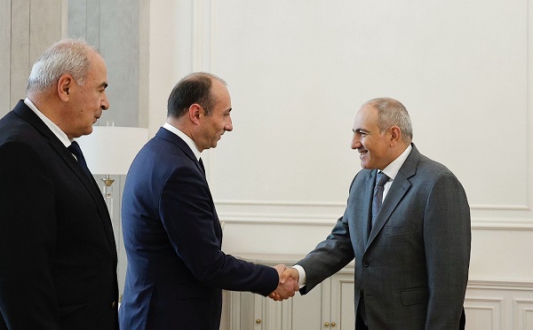 გეკა გელაძე ნიკოლ ფაშინიანს შეხვდა