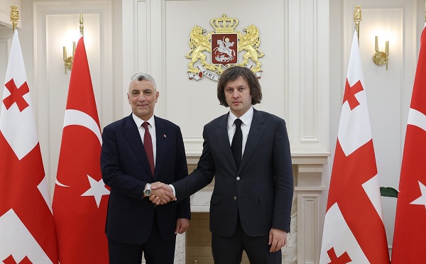 ირაკლი კობახიძე თურქეთის ვაჭრობის მინისტრ ომერ ბოლათს შეხვდა