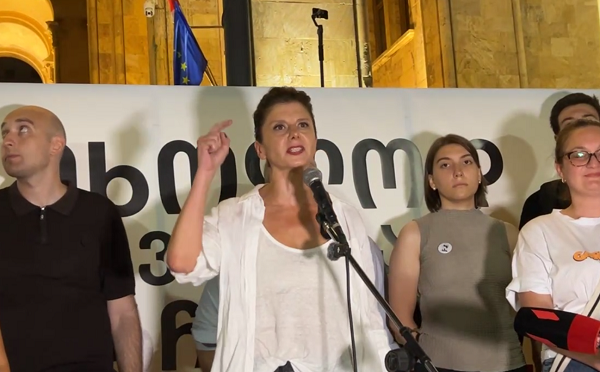 კამპანია, რომელსაც ვიწყებთ, იმისთვისაა, რომ გავაფართოოთ წინააღმდეგობა და გავიცნოთ ხალხი, რომელიც მზადაა, ბოლომდე იაროს ვიდრე რეჟიმის დემონტაჟი არ მოხდება და თავისუფალი არჩევნები არ ჩაინიშნება - თამარ ჩერგოლეიშვილი