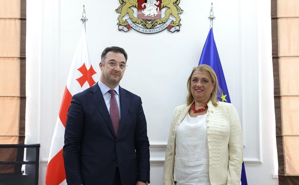 დავით სონღულაშვილმა უნგრეთის საგანგებო და სრულუფლებიან ელჩთან გამოსამშვიდობებელი შეხვედრა გამართა