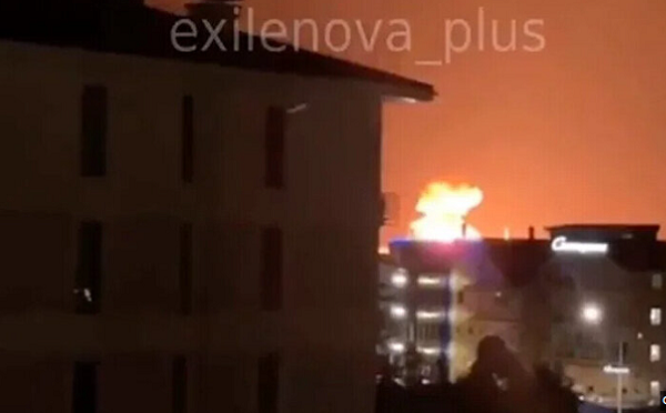 რუსეთში, სოჭის ტერიტორიაზე არსებულ ნავთობბაზაზე დრონით დარტყმას  ადასტურებენ