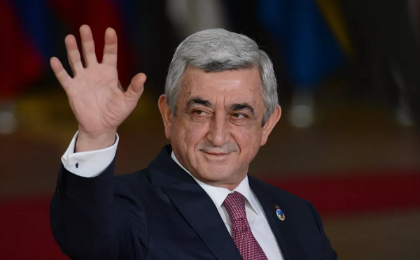 სომხეთის ყოფილ პრეზიდენტს, სერჟ სარგსიანს ქრთამის აღებისთვის ბრალი წაუყენეს